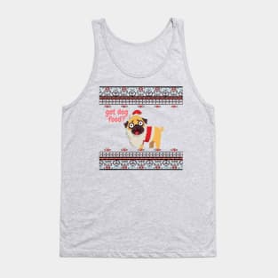 Pug - Ugly Christmas Sweater Tank Top